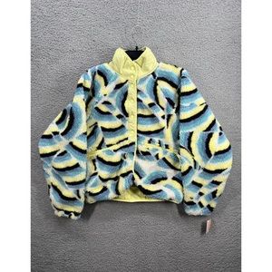 Free People Rocky Ridge Printed Fleece Jacket